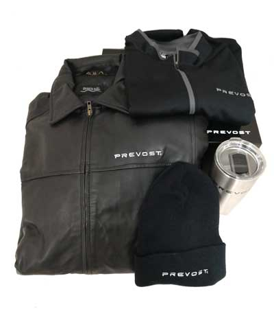 Warm Knit Hat • Insulated Coffee Mug • Leather Jacket • Athletic Zip Up