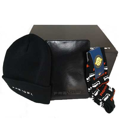 Warm Knit Hat • Prevost Socks • Leather Notebook, Pen, and Paper •